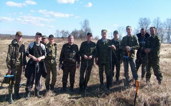 Поисковый отряд "Булгар" и делегация Спасского района.